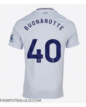 Leicester City Facundo Buonanotte #40 Tricou Fotbal Replică 2024-25 Barbati Treilea